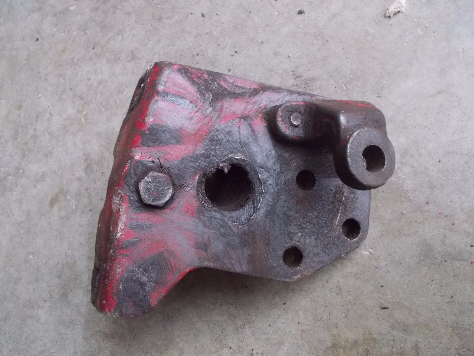Farmall H Early SH tractor Original IH steering support bracket mount mounts