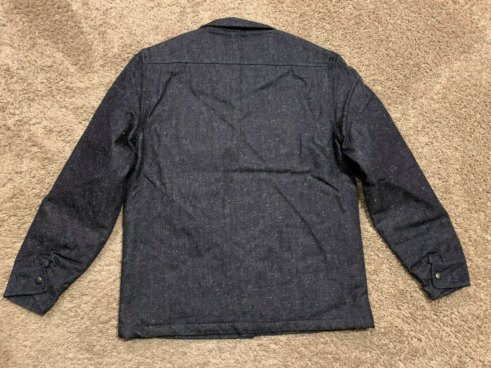 Pre-owned Levi's Made & Crafted Sack Jacket Japanese Fabric Neppy Denim (s) Rt$348 B5 In Multicolor