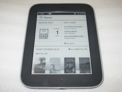Barnes & Noble NOOK Simple Touch Reader w/ GlowLight Wi-Fi, 2GB, 6'', BNRV350 #02