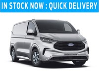 BRAND NEW Ford Transit Custom 320L1 H1 Limited 2.0L 136PS 6 Spd Moondust Silver