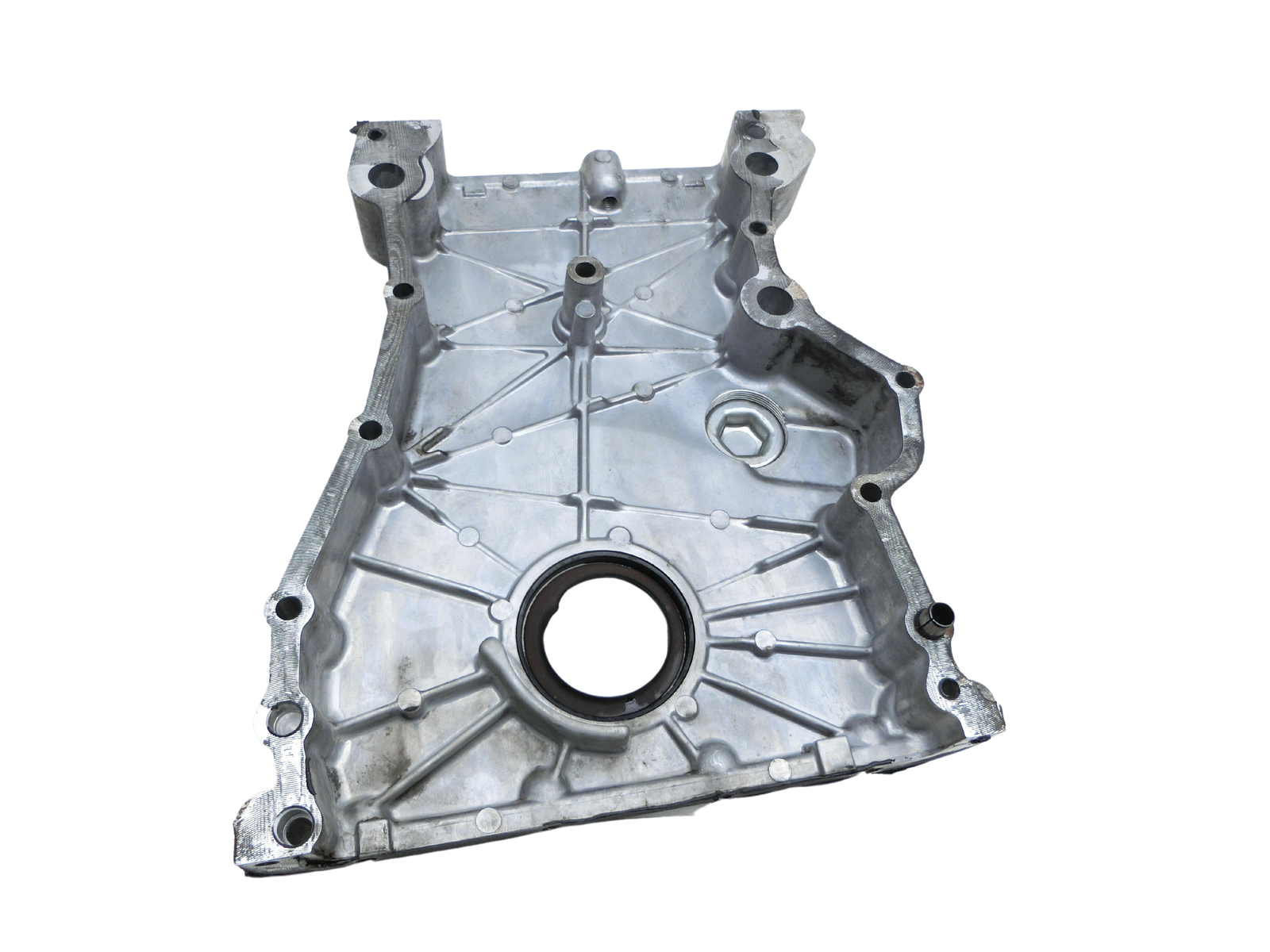 SSangyong Korando CK C200 13-17 XDi 2,0 110KW Platte für Motor Stirnplatte Gehäuse Motorblock  - Bild 1