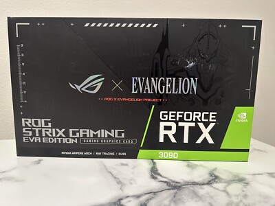 ASUS EVANGELION RTX 3090 OC GPU Video Card 24GB ROG-STRIX-RTX3090-O24G-EVA