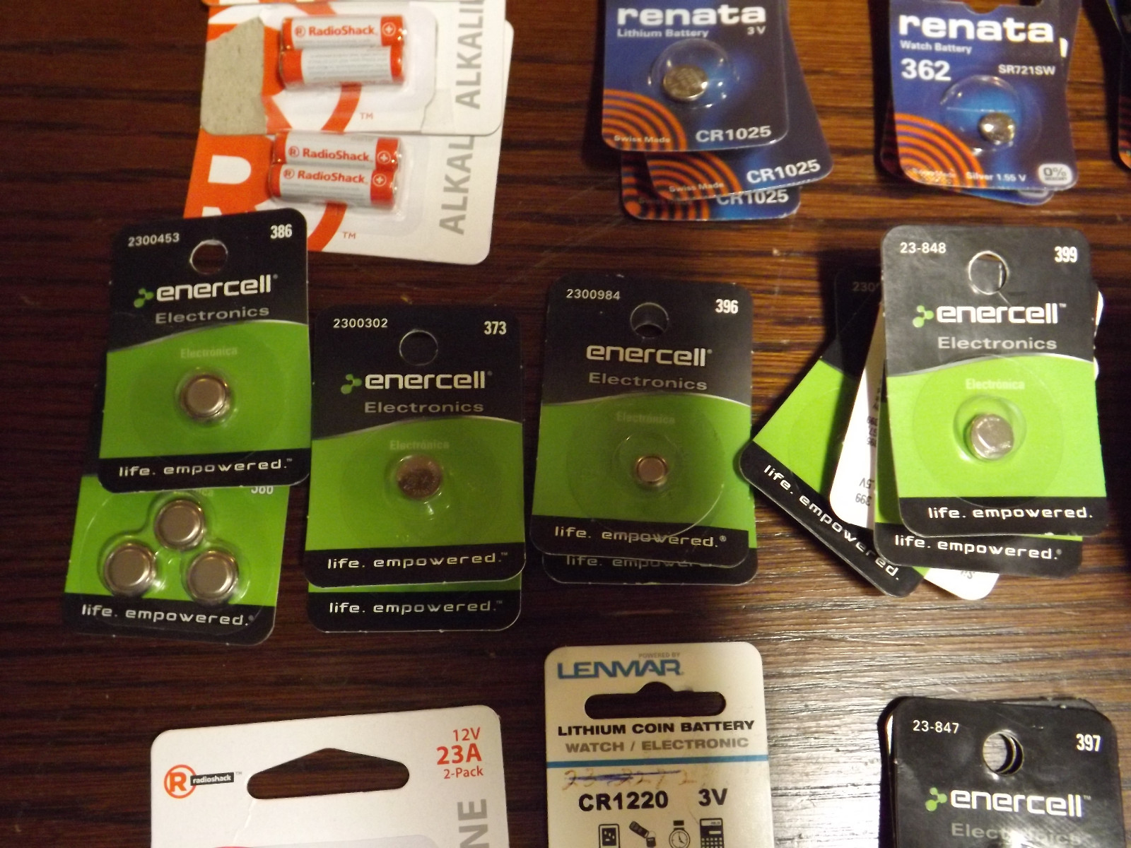 Large Lot Of Watch Batteries - Hearing Aid Batteries - 100+