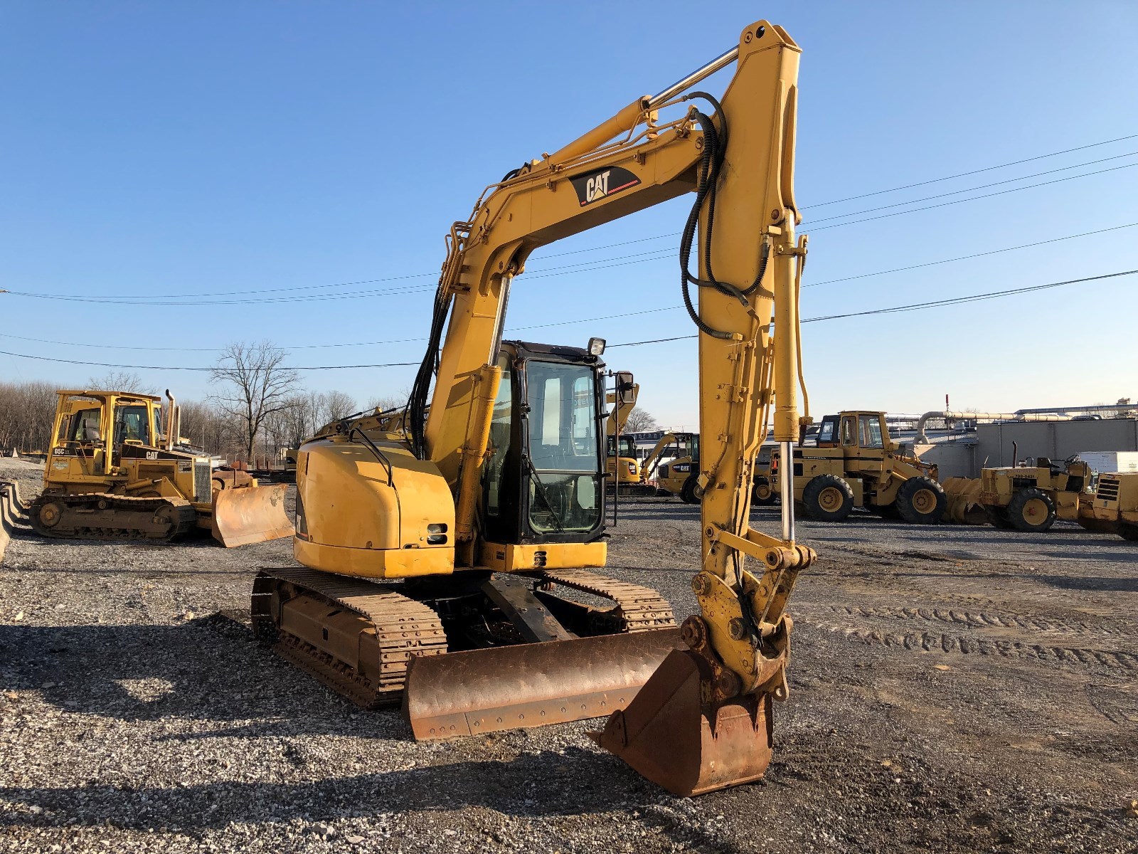 CAT 308C CR 4661 HRS CAB A/C HEAT