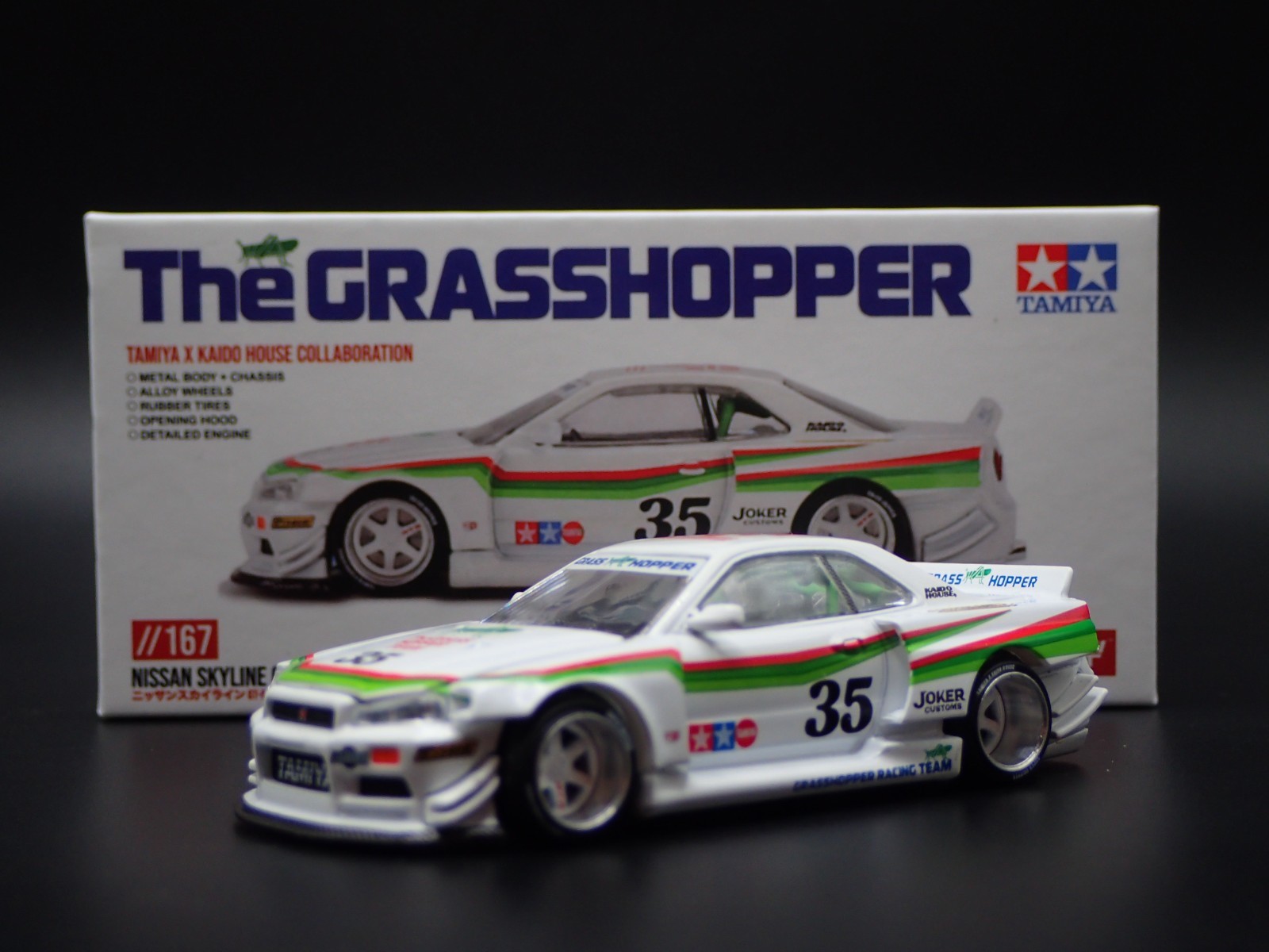 2025 KAIDO HOUSE MINI GT THE GRASSHOPPER NISSAN SKYLINE GT-R