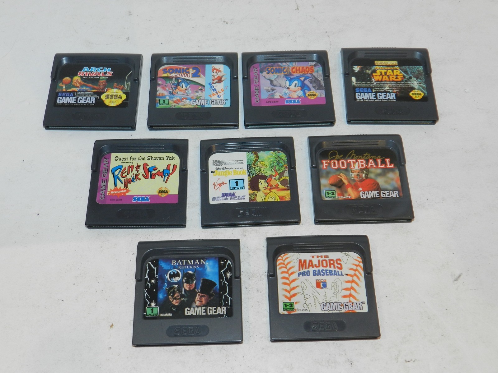 Sega Game Gear GG Games Carts Tested - U Pick & Choose | eBay