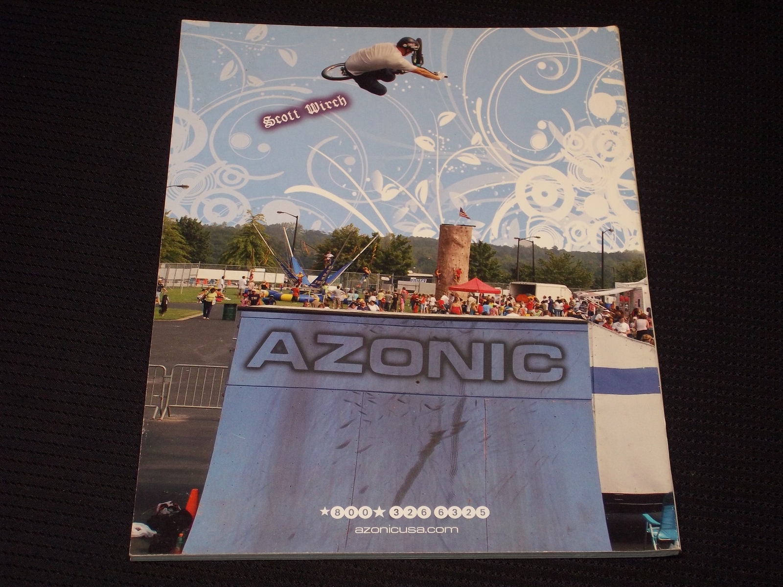 2008 JANUARY MOUNTAIN BIKE ACTION MAGAZINE - FLYING MONGOOSE - L 16086