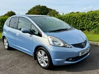 2010 HONDA JAZZ 1.4i-VTEC EX 5DR BLUE PAN ROOF ULEZ COMPLIANT 80K MILES FSH