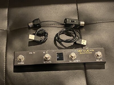 Behringer X-Air Wireless Rechargeable  MIDI Bluetooth Foot Switch XR12 XR16 XR18