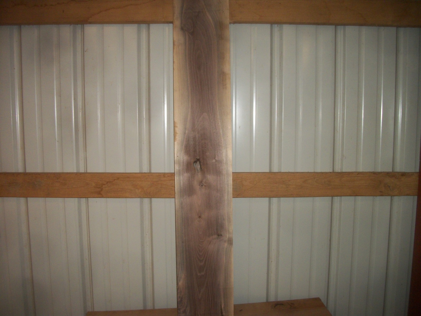 1 PC RUSTIC WALNUT SLAB KILN DRIED LUMBER 1 1/16