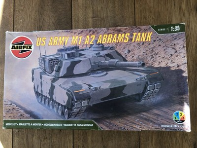 Airfix Series 7 1:35 US army M1 Abrams Tank 07361. Age 8