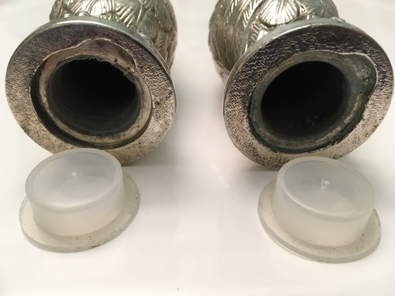 VINTAGE Silver Plated Owl Salt & Pepper Shakers