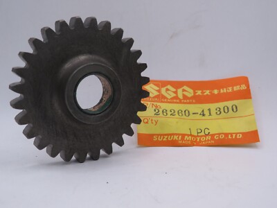 NOS Suzuki RM100 1977-1978 RM125 1976-78 Kick Starter Idle Gear OEM 26260-41300