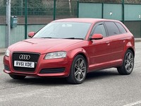 2011 Audi A3 1.6 TDI Sportback Euro 5 (s/s) 5dr HATCHBACK Diesel Manual