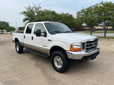 2000 Ford F-350 Super Duty Pickup White 4WD Automatic SRW SUPER DUTY