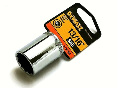 DeWALT Socket 1/2In Drive 12Pt 13/16I, Part DWMT74569OSP, by Stanley Tools