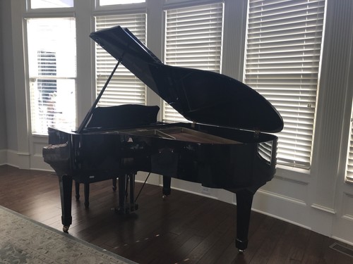 Yamaha G3 Grand Piano Polished Ebony with PianoDisc Player