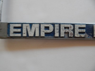 Vintage 15 FWY ONTARIO CALIFORNIA EMPIRE NISSAN Dealer License Plate Frame