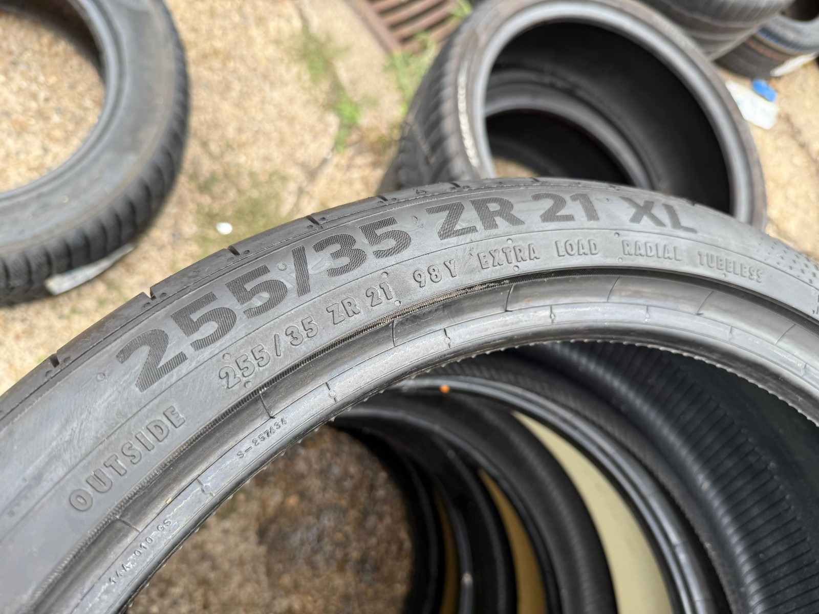 255 35 21 Continental, SC 6, MO1, XL, 98Y, x1 Single Tyre 6.5mm (F1_tyres) YD140