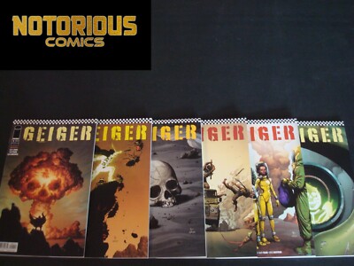 Geiger 1 2 3 4 5 6 Complete Comic Lot Run Set Geoff Johns Image Cover A
