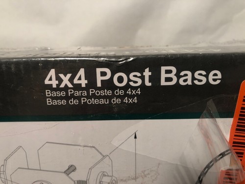 4'' x 4'' Post Base Kit  Ozco Building Products