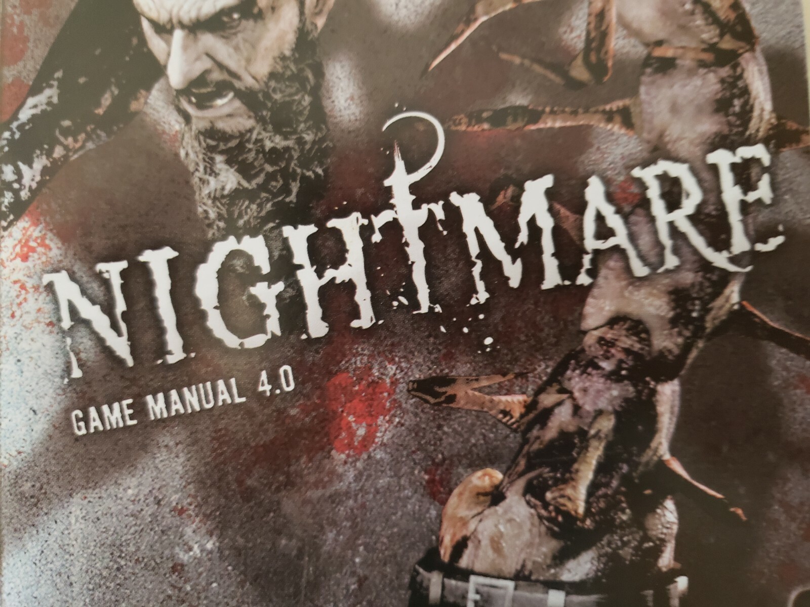 RESIDENT EVIL DECK BUILDING GAME NIGHTMARE EXPANSION ONLY, CARD