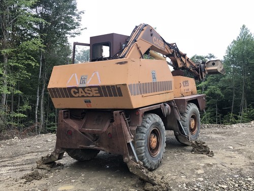 Case 1085  Excavator Backhoe Loader Power Angle Bucket Hydraulic Thumb. **CHEAP*