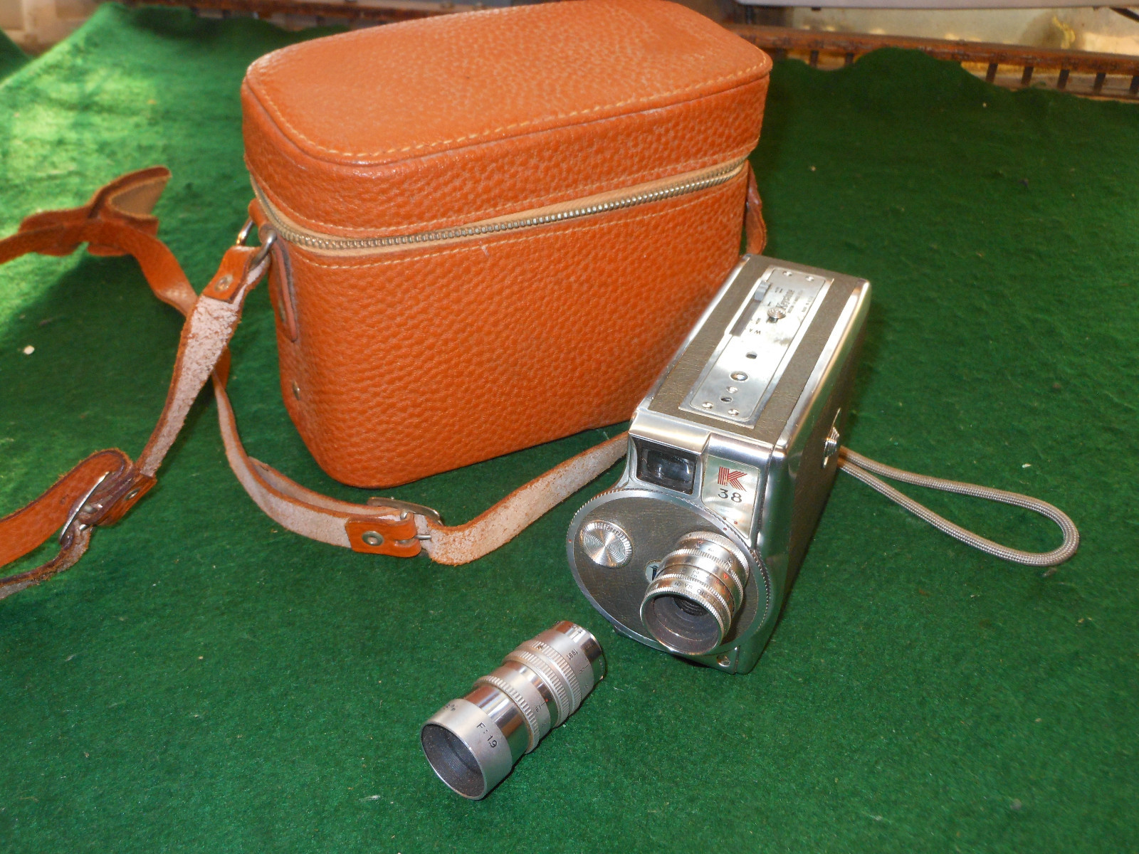 Keystone Olympic Turret Model K-38 8mm Roll Film Camera 2
