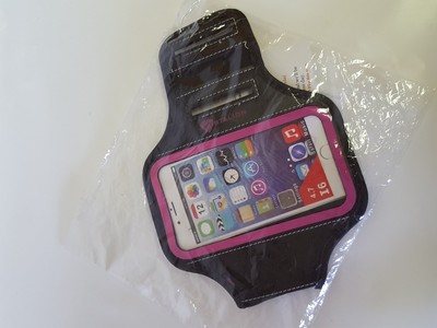 Stalion Sports Running Exercise Gym Armband Case Cover Apple iPhone 6/6s Pink