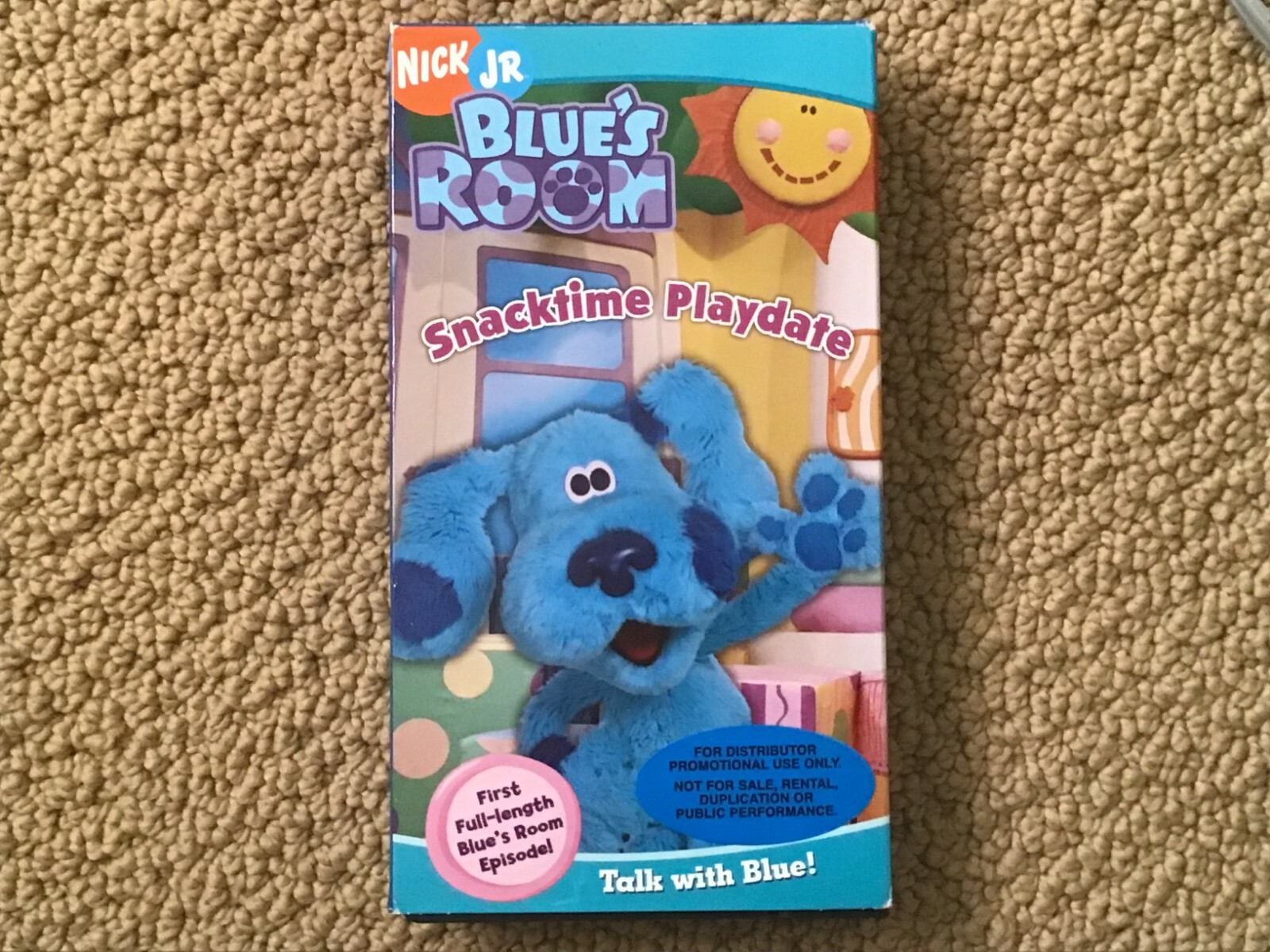 Blue［Times］ VHS Blues Room - Snacktime Playdate (VHS, 2004) for sale online