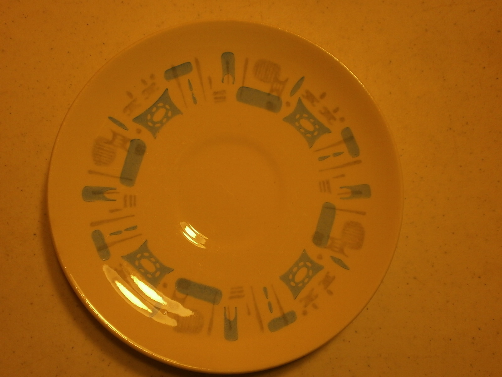 Blue Heaven by Royal-5 Saucers-1950's-Vintage