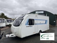 2013 Swift Coastline Esprit 4 Berth FIXED BED Caravan -STOCK NO E226