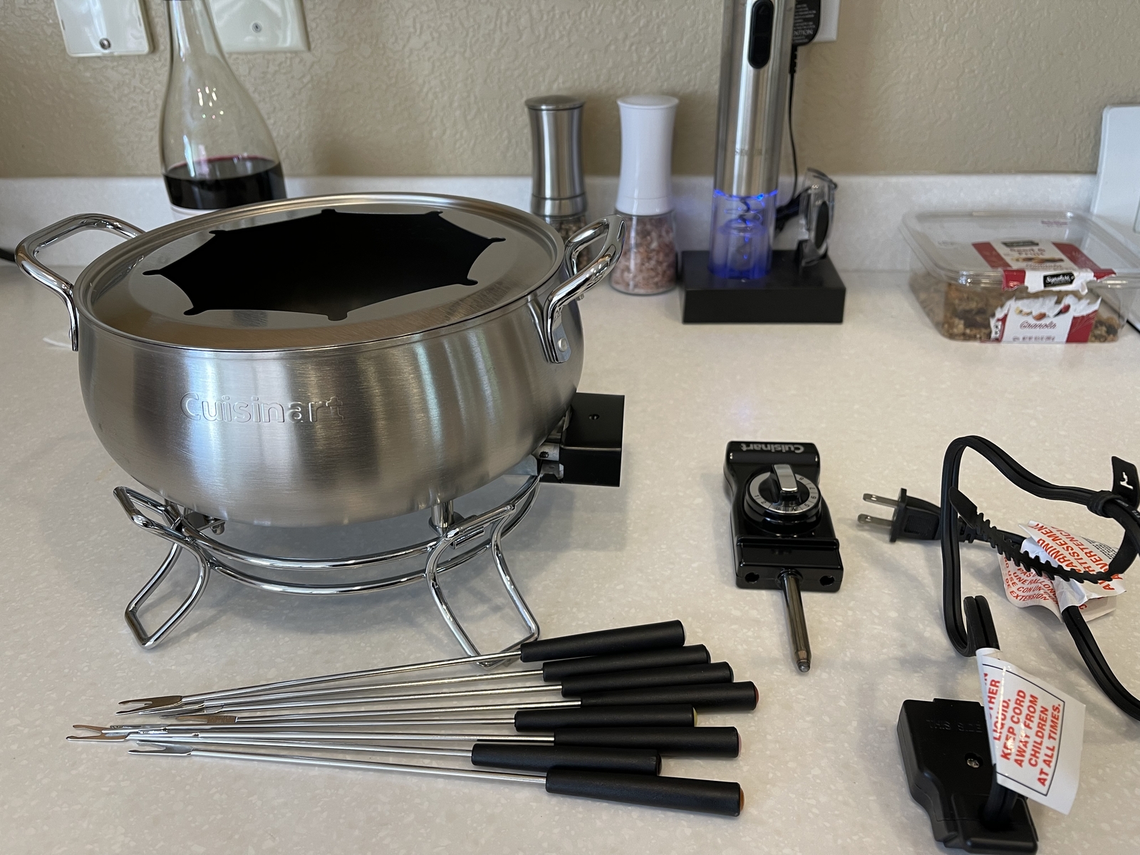 Cuisinart CFO3SSFR Electric Fondue Maker Stainless Certified