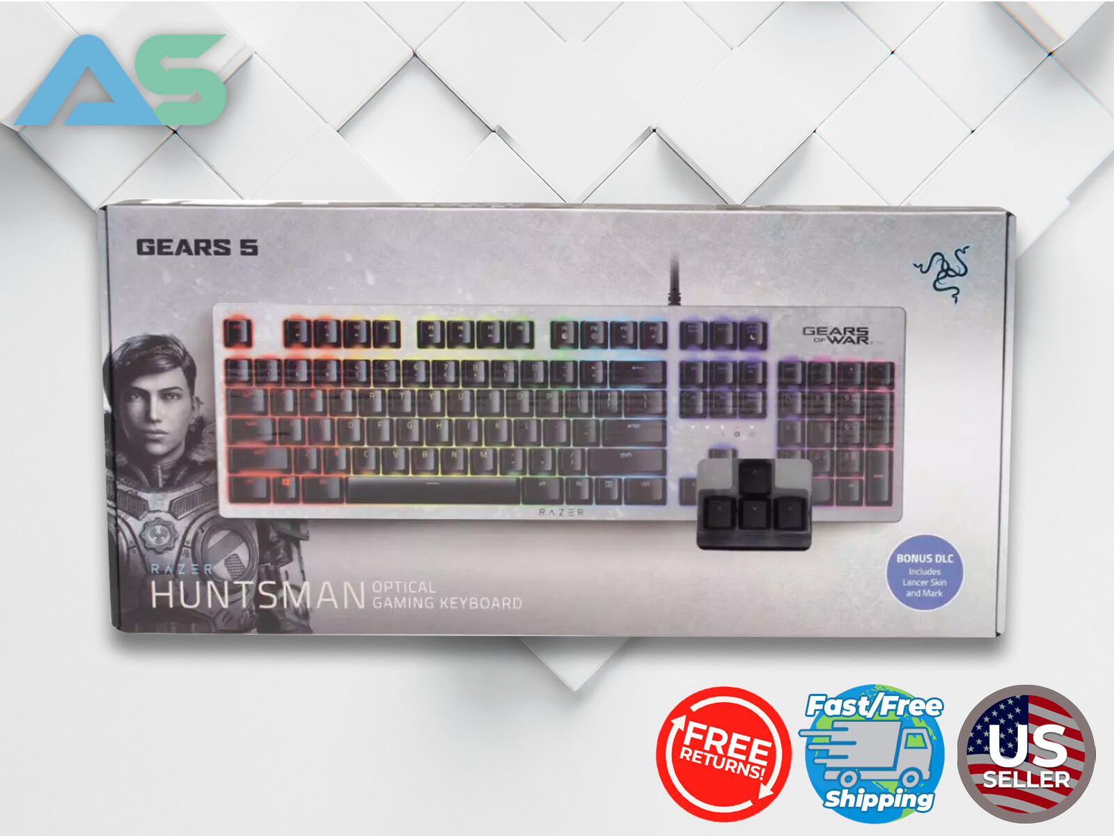 Razer huntsman Gears Edition 未開封 全新)雷蛇Huntsman 游戏键盘机械开关战争机器5 版| eBay