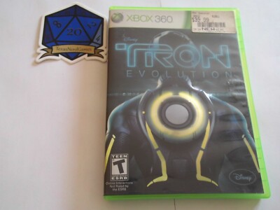 x1 Tron Evolution Microsoft XBox 360 TESTED TexasNerdGames