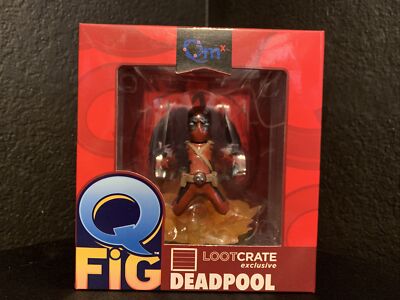 Marvel QMx Q Fig DEADPOOL Loot Crate Exclusive VINYL FIGURE - MIB
