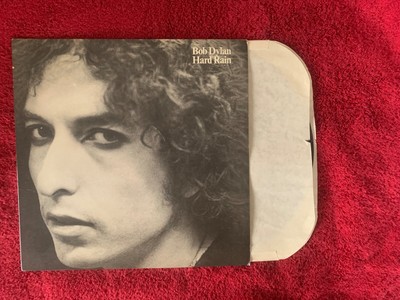 Bob Dylan  Hard Rain  LP Vinyl Record Album - Terre Haute Pressing