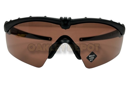Pre-owned Oakley ✅?️  Si Ballistic M Frame 3.0 09146 Matte Black/multi Lens Kit Sunglasses In Prizm Tr45, Tr22 And Clear