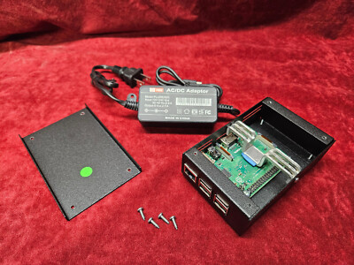 Raspberry Pi 3 B+, case, heat sink, SD card, power sup. - AllStar HamVoIP MMDVM