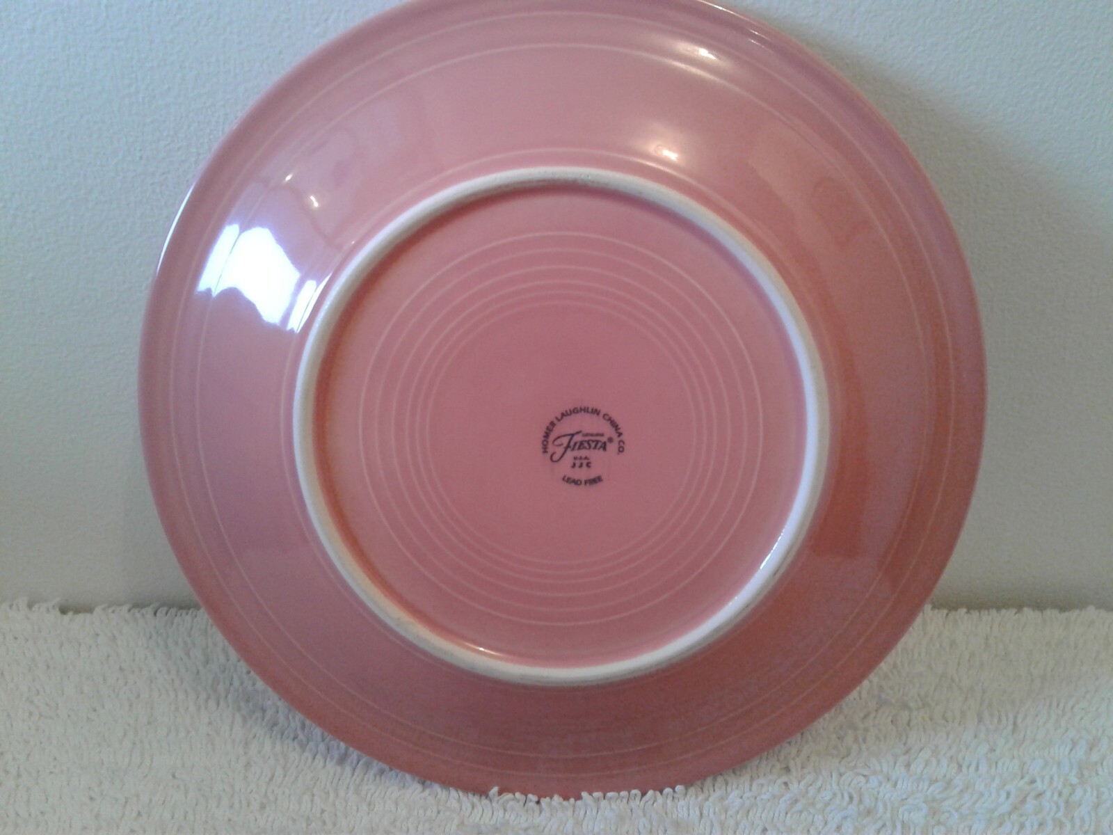 Fiesta Ware Pink 10.5