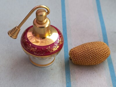 Vintage Limoges France Atomizer Perfume Atomist. Rare Design.