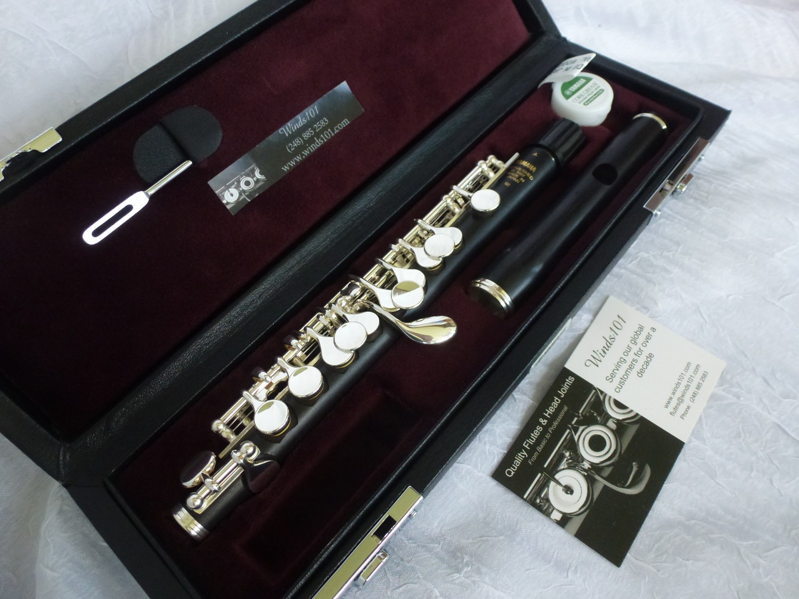Yamaha Grenadilla Wooden Piccolo YPC-62 NEW IN BOX