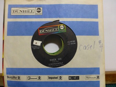 STEPPENWOLF ROCK ME & JUPITER CHILD. NEAR MINT. 45