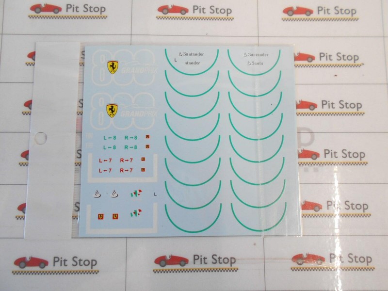Dec140 By 140 Stickers Ferrari F10 800 Gp 1/18