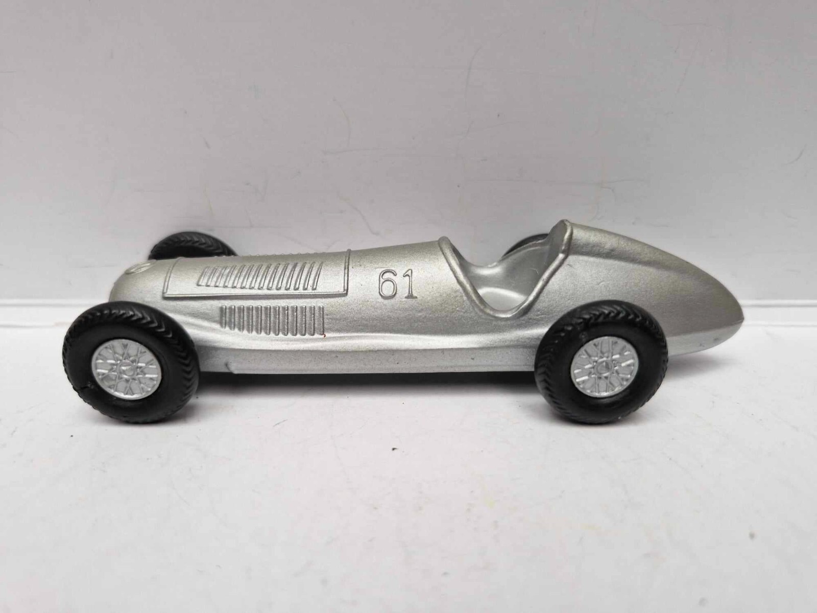 MARKLIN5521/12Auto Union 1937年 ドイツ製当時物 Märklin Mercedes W125 Silver Arrow 1937 No. 61 die cast 1/43