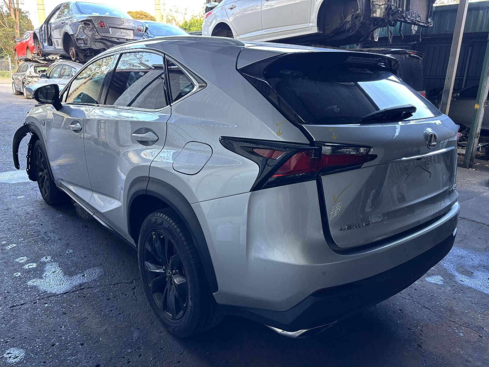 2015 Lexus Nx RIGHT TAILLIGHT AGZ/AYZ# STANDARD 02/14-08/17 14 15 16 17 image 7