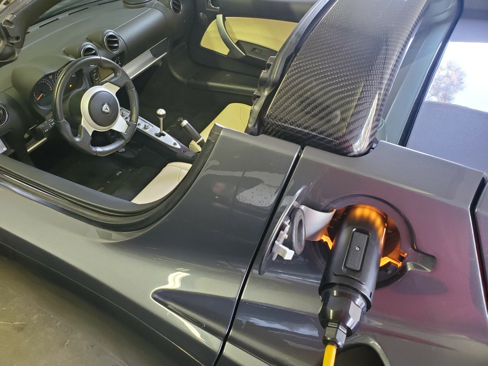 tesla roadster miniature