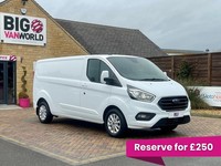 Ford Transit Custom 320 TDCI 130 L2H1 LIMITED ECOBLUE LWB LOW ROOF FWD AUTO