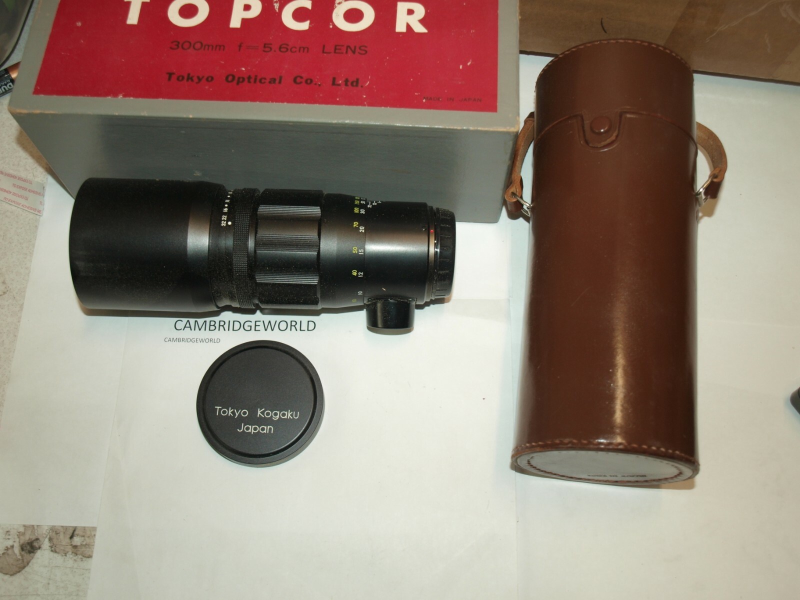 TOPCON RE 300mm / f 5.6　トプコン R.TOPCOR 300mm F5.6 TOKYO KOGAKU TOPCON EXAKTA MOUNT PRESET