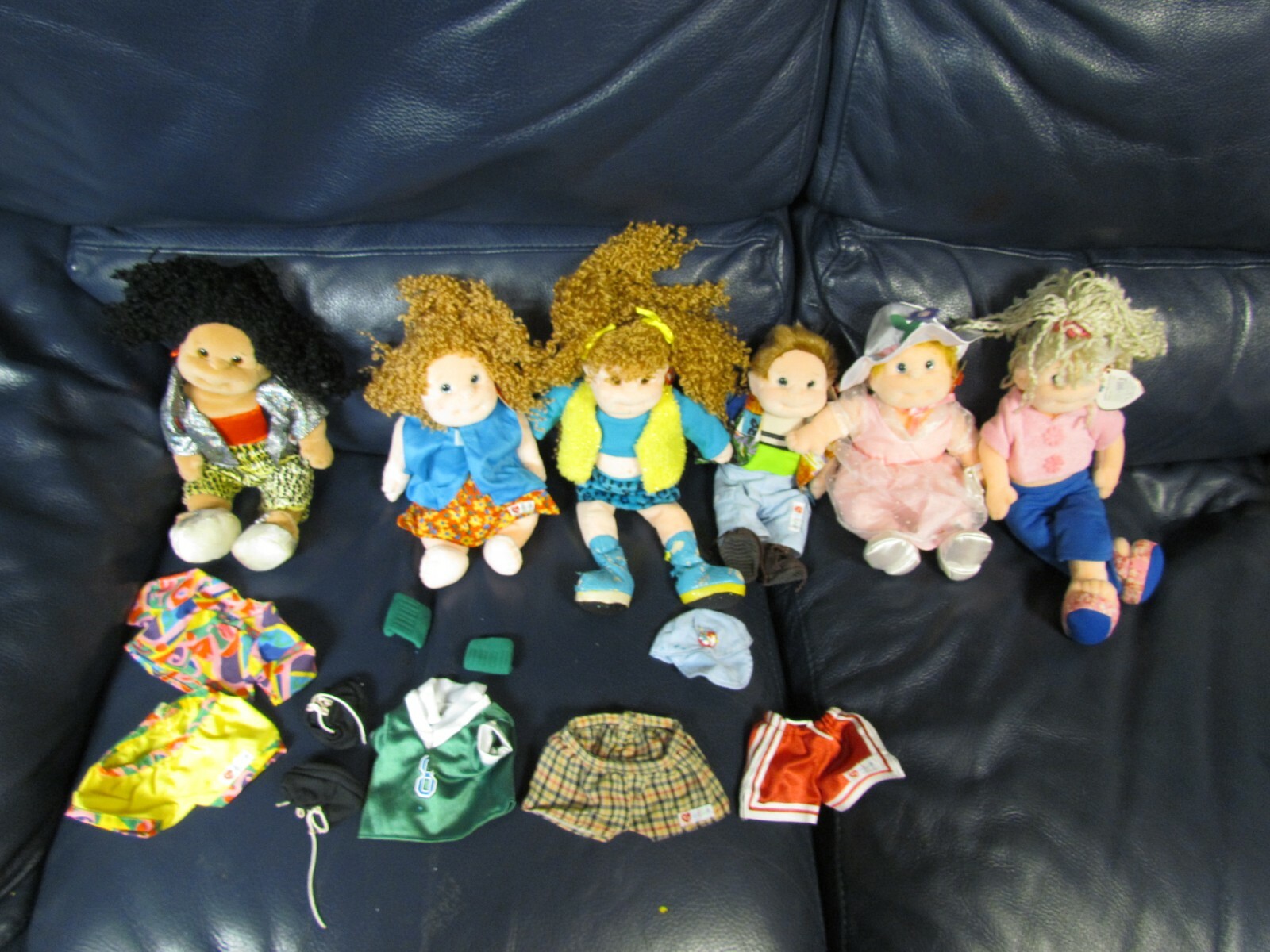Set of 6 TY Beanie Kids Dolls with Extra Clothes | eBay